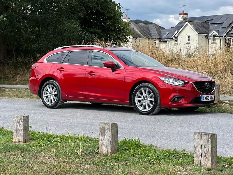 Red Used 2016 Mazda 6 Estate | £5,495 (Fair price) - Image 1/4