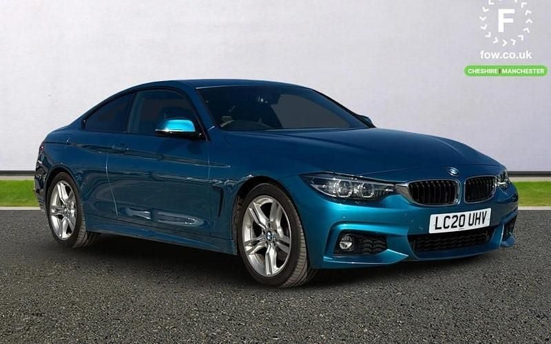 Blue Used 2020 BMW 430 M Sport Coupe | £19,299 (Good price) - Image 1/4