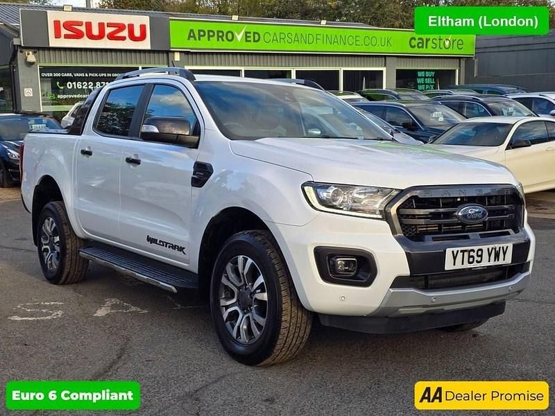 Begagnad Ford Ranger Wildtrack 2019 Vit Pickup
