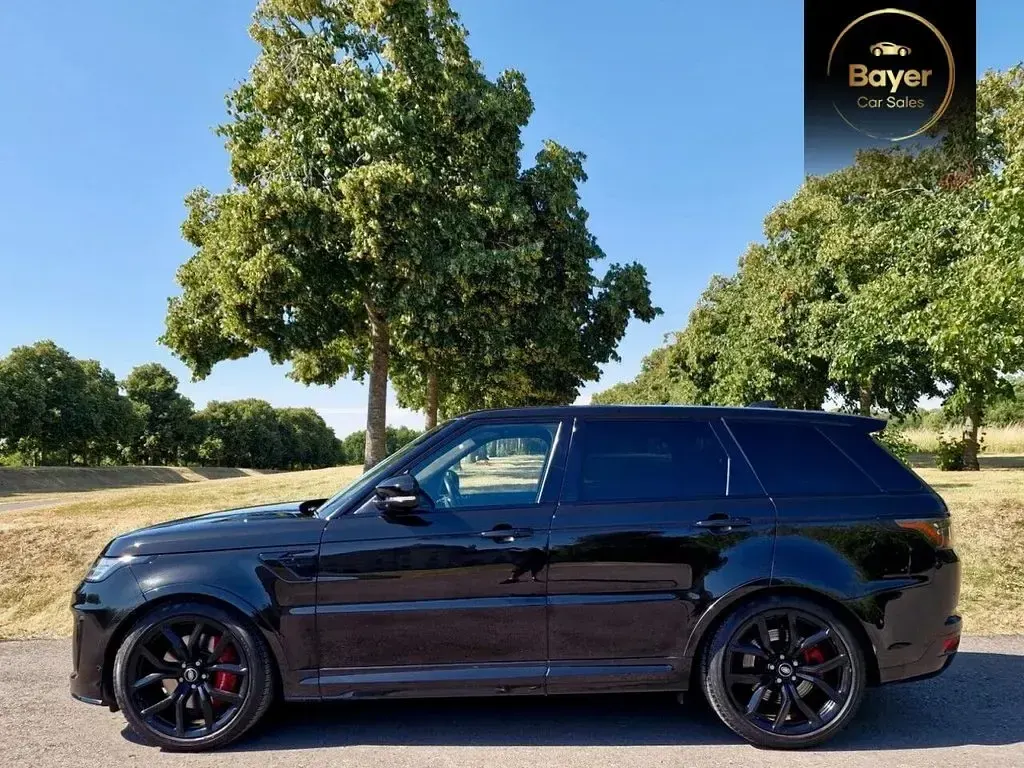 Used Land Rover Range Rover Sport SVR 566 HP (416 kW) 2021 Black SUV