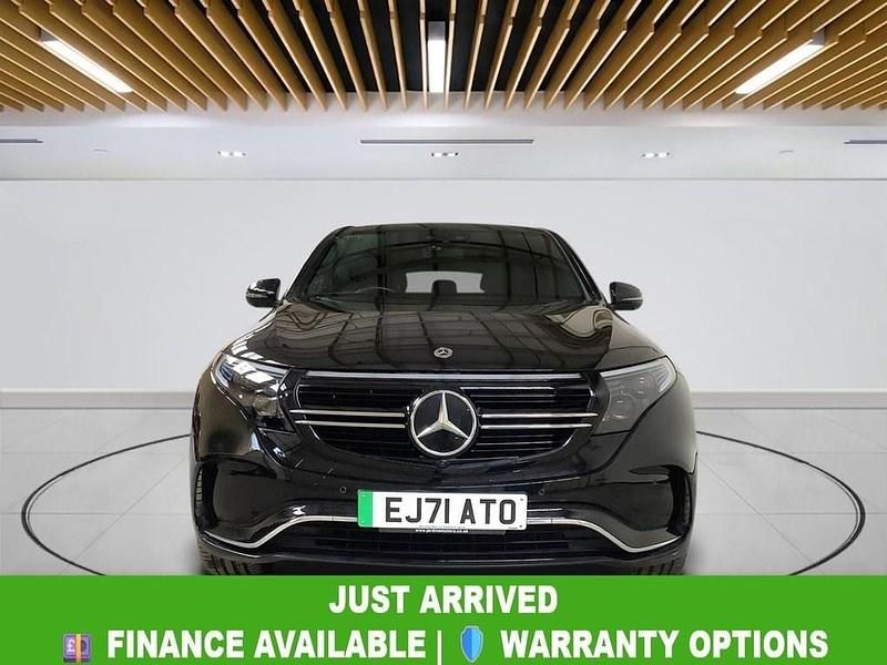 Used Mercedes EQC400 AMG line 300 kW (408 HP) 2021 Black SUV