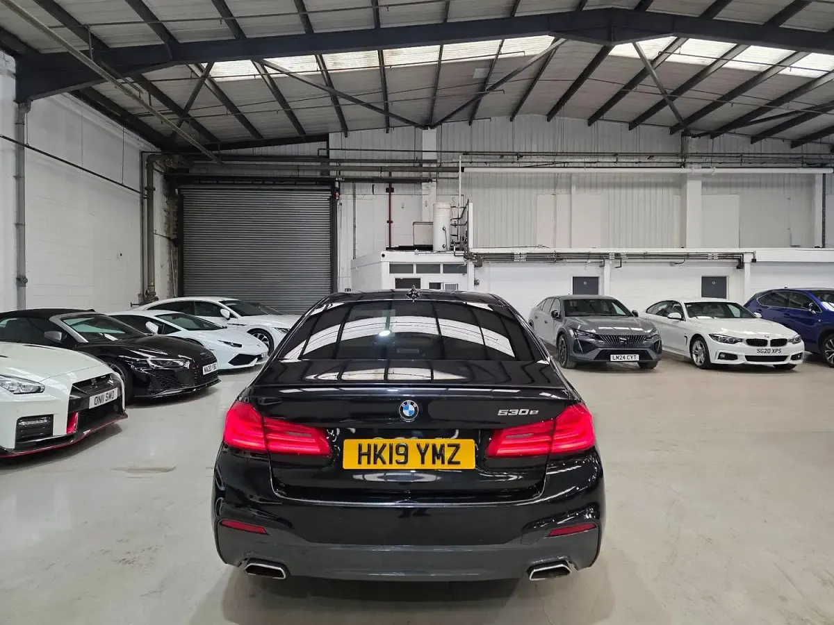 Used BMW 530e M Sport 252 HP (185 kW) 2019 Black Sedan