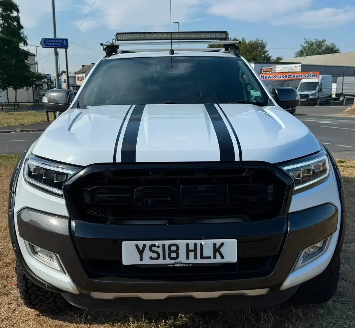 Used Ford Ranger Wildtrack 200 HP (147 kW) 2018 White Pickup