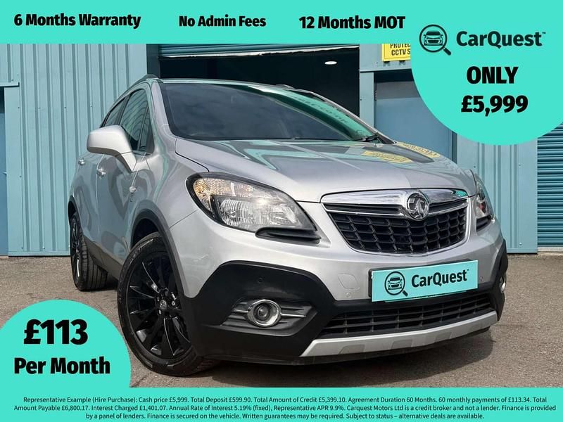 Used Vauxhall Mokka 130 HP (95 kW) 2015 Silver SUV