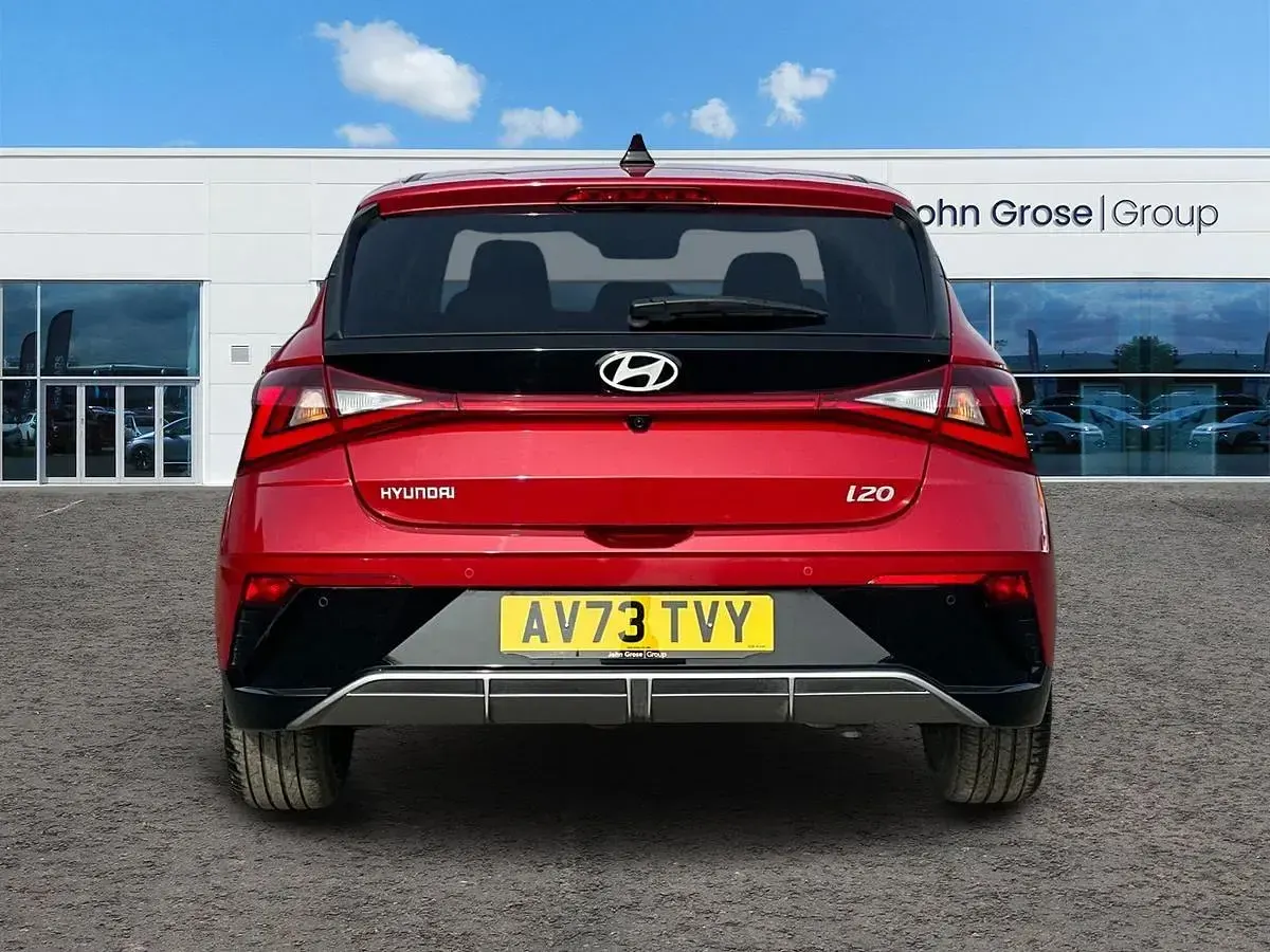 Used Hyundai i20 Premium 90 HP (66 kW) 2024 Red Hatchback