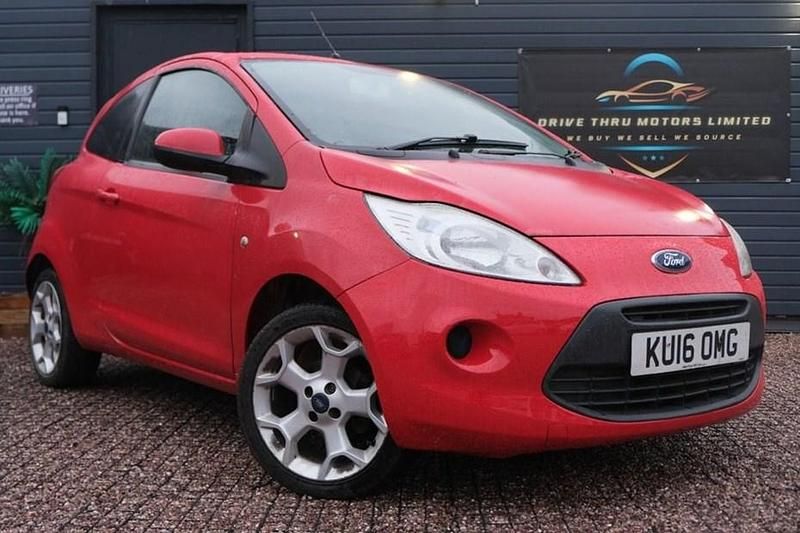 Red Used 2016 Ford Ka Zetec Hatchback | £2,499 (Good price) - Image 1/1