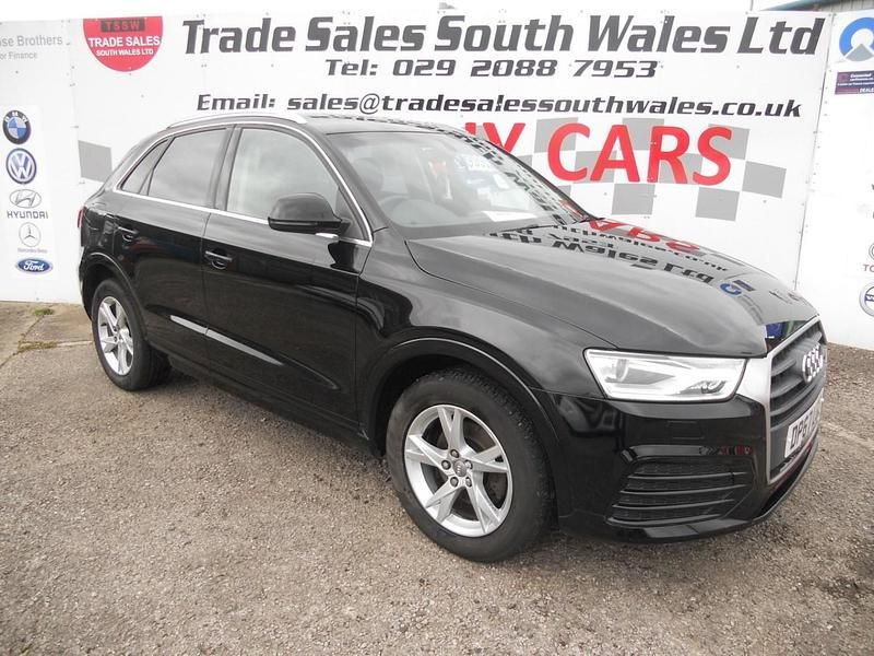 Used Audi Q3 Sport 150 HP (110 kW) 2018 Black SUV