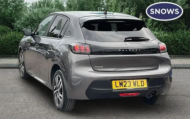 Used Peugeot 208 Active+ 102 HP (75 kW) 2023 Grey Hatchback