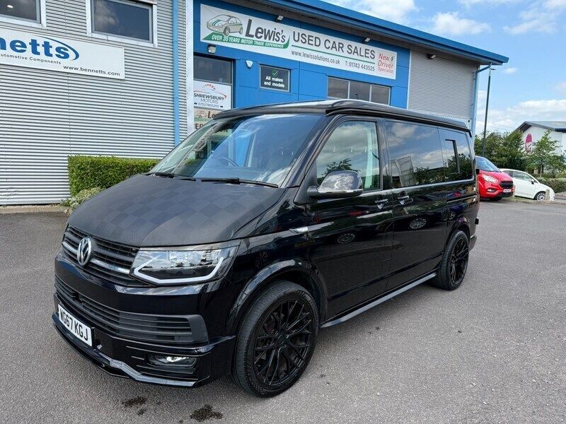 Black Used 2017 VW T6 Highline Van | £33,500 - Image 1/4