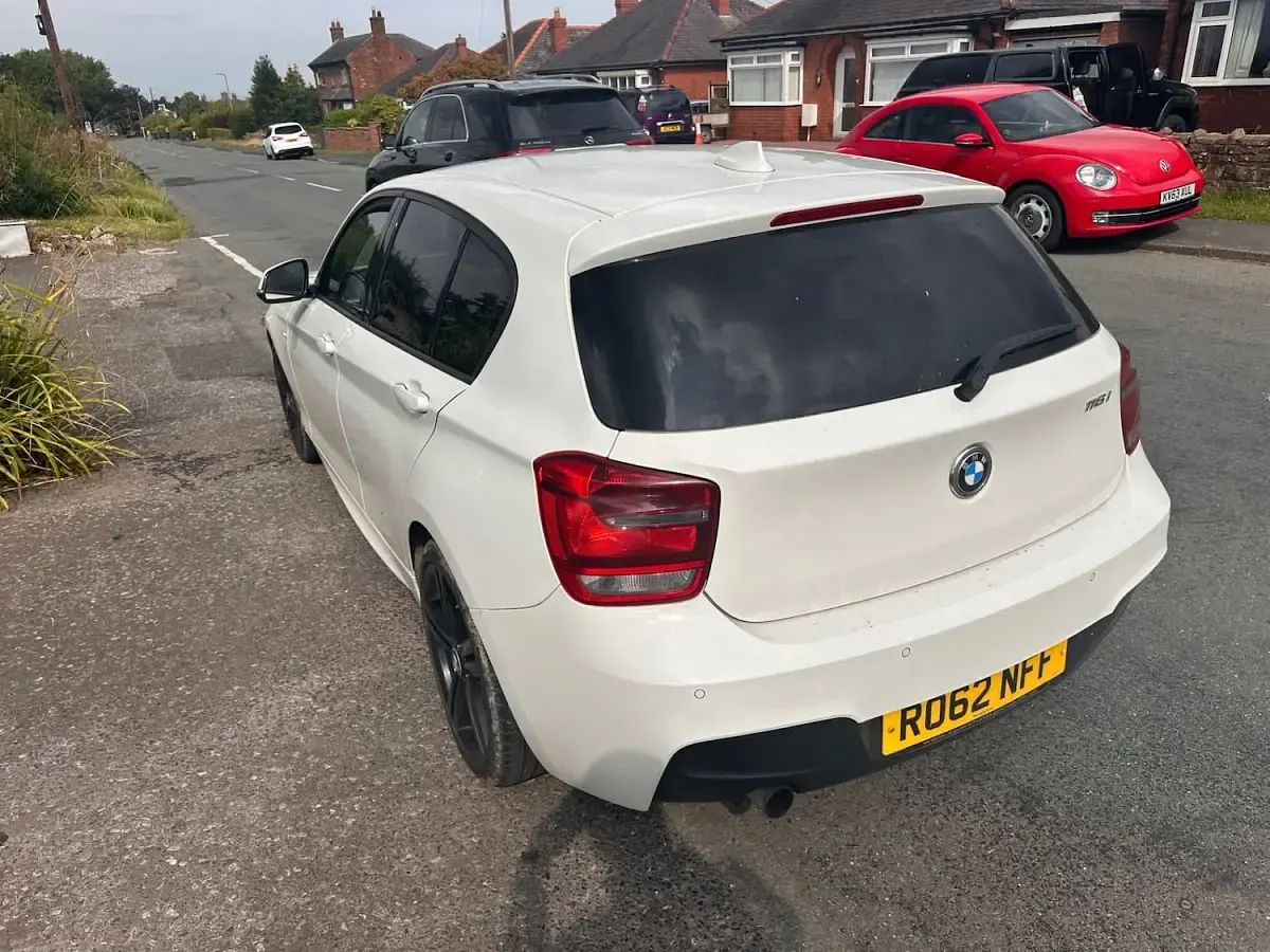Used BMW 116 M Sport 134 HP (98 kW) 2012 White Hatchback