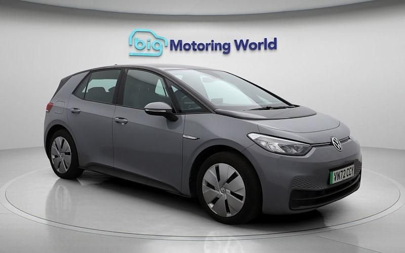 Used VW ID.3 Pro 106 kW (145 HP) 2022 Grey Hatchback