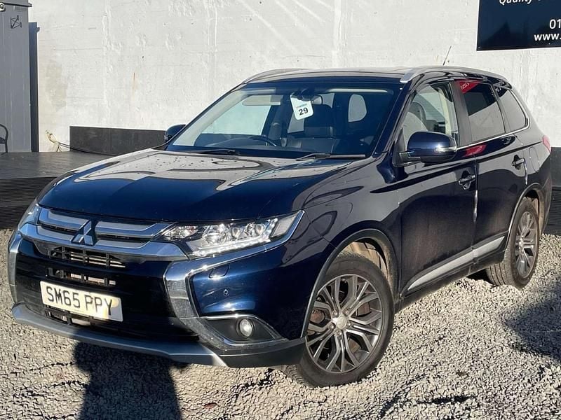 Used Mitsubishi Outlander 150 HP (110 kW) 2015 Blue SUV
