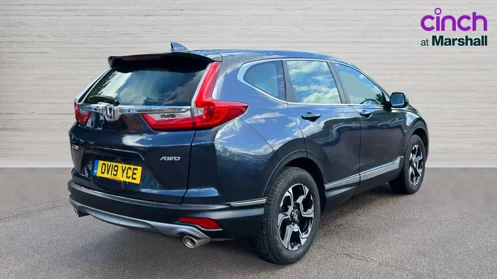 Used Honda CR-V SE 193 HP (141 kW) 2019 Blue SUV