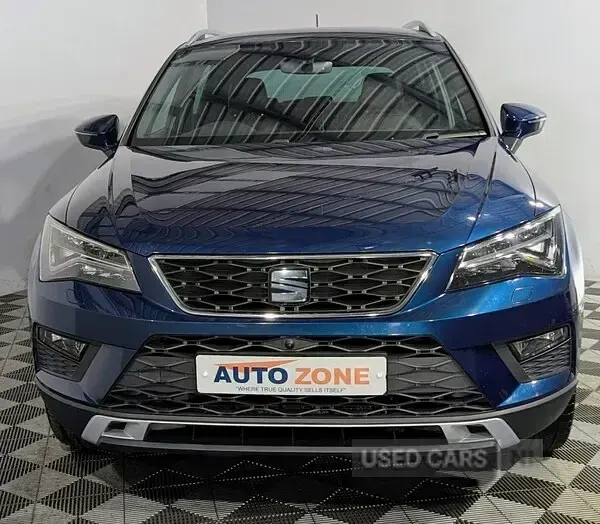 Used Seat Ateca 4Drive 150 HP (110 kW) 2017 Blue SUV