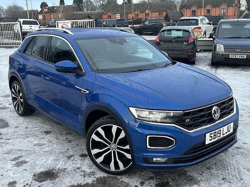 Used VW T-Roc R-line 2019 Blue SUV