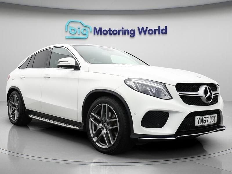 White Used 2017 Mercedes GLE350 AMG Line Premium Coupe | £26,000 (Fair price) - Image 1/4