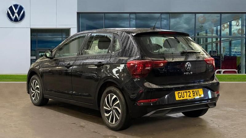 Used VW Polo Life 95 HP (69 kW) 2022 Black Hatchback