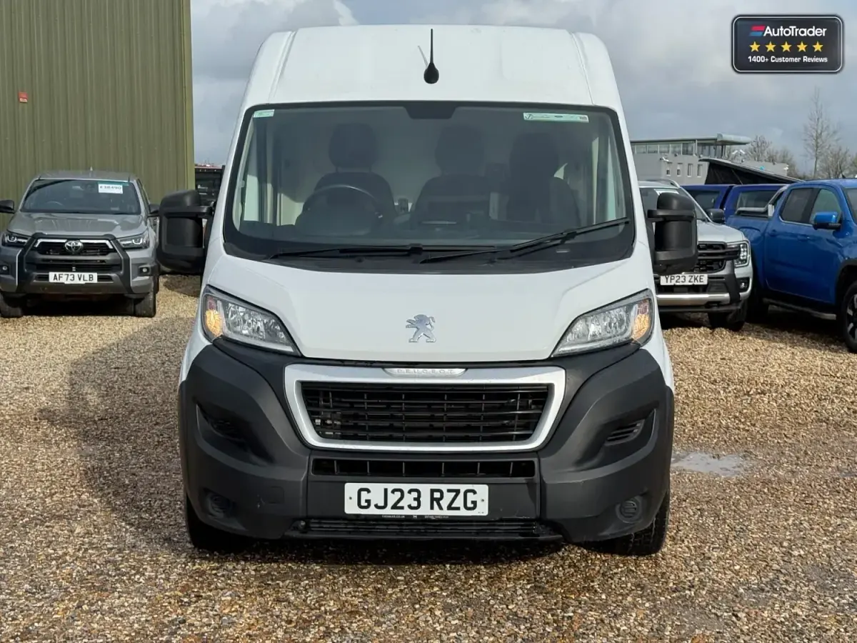 Second-hand Peugeot Boxer Premium 140 CP (102 kW) 2023 Alb Van