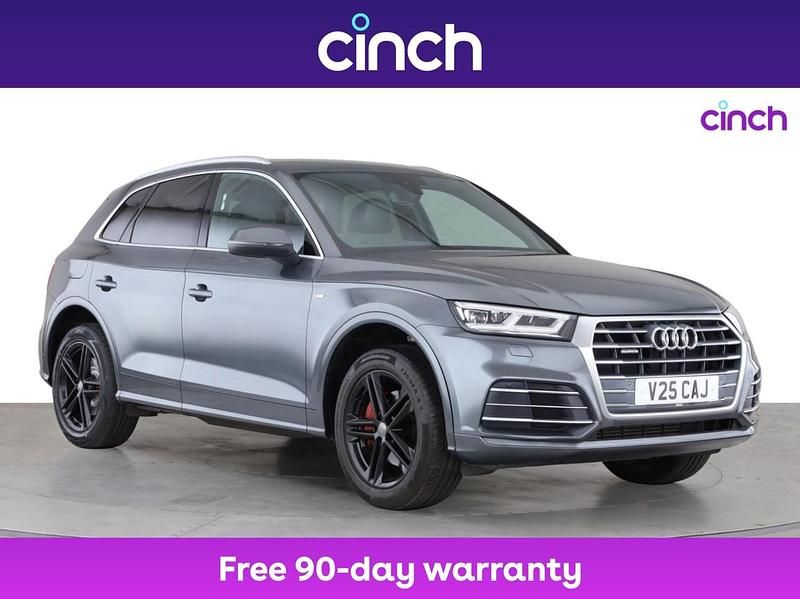 Grey Used 2018 Audi Q5 S-Line SUV | £19,569 (Fair price) - Image 1/3
