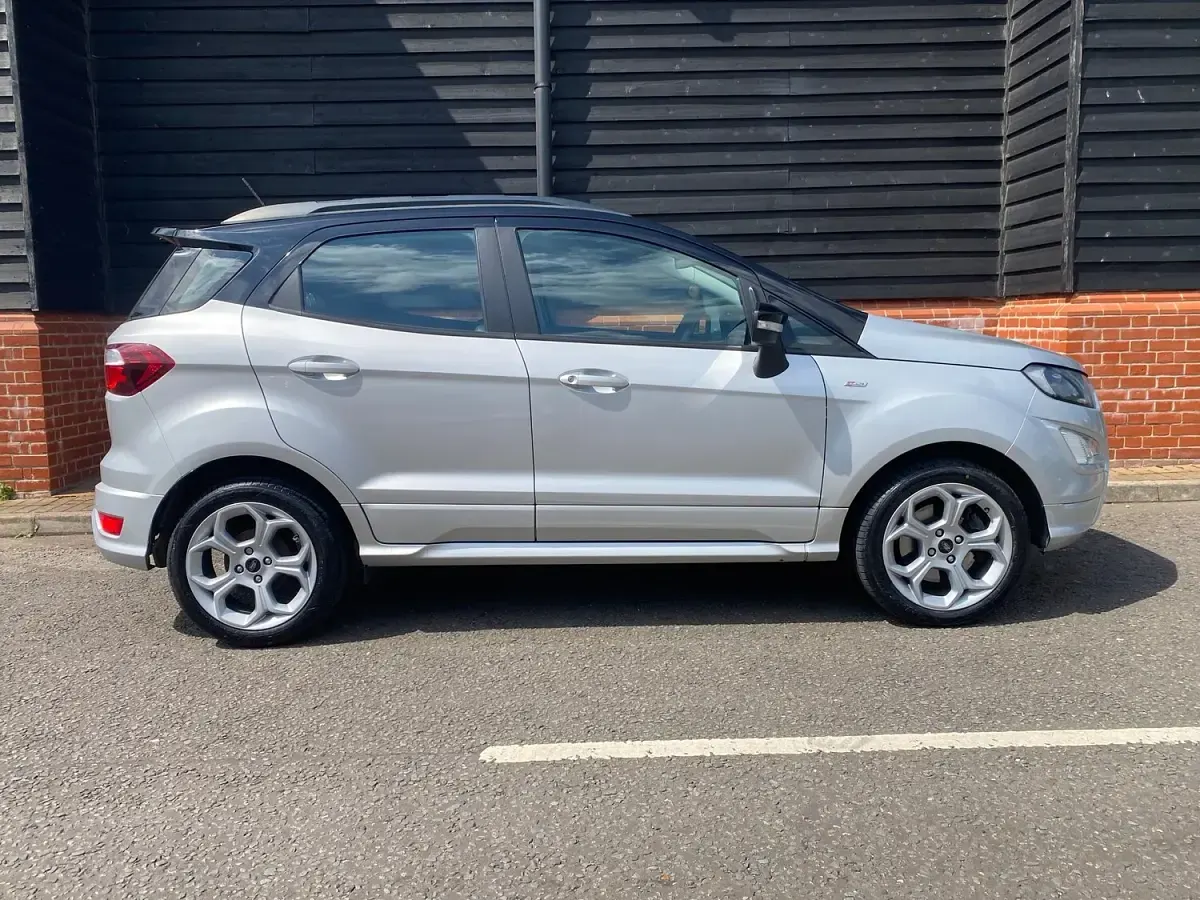 Used Ford Ecosport ST-Line 125 HP (91 kW) 2019 Silver SUV