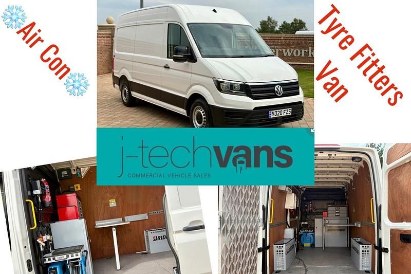 White Used 2020 VW Crafter Trendline Van | £19,995 - Image 1/4