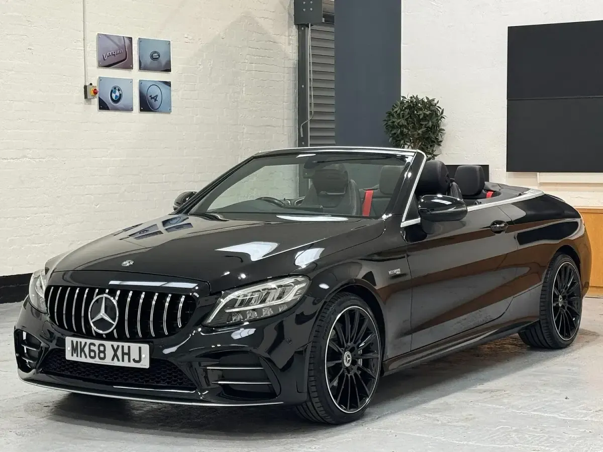 Used Mercedes C43 AMG 384 HP (282 kW) 2018 Black Cabriolet