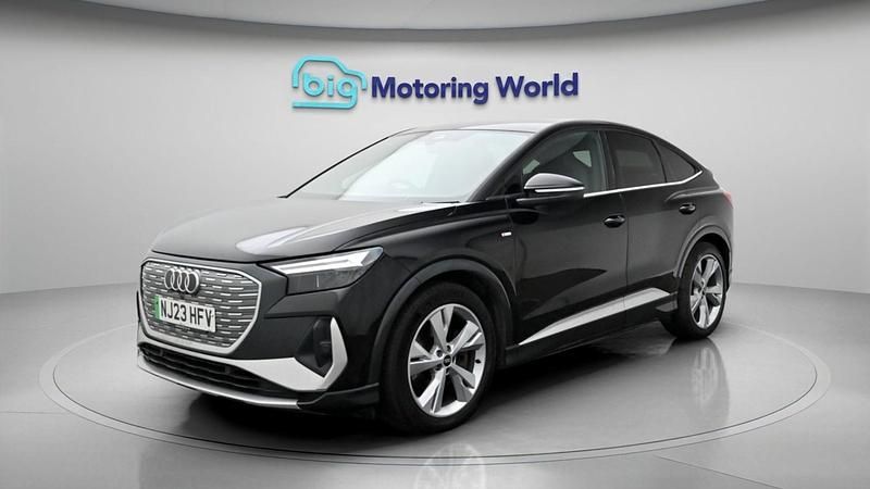 Used Audi Q4 e-tron S-Line 150 kW (204 HP) 2023 Black SUV