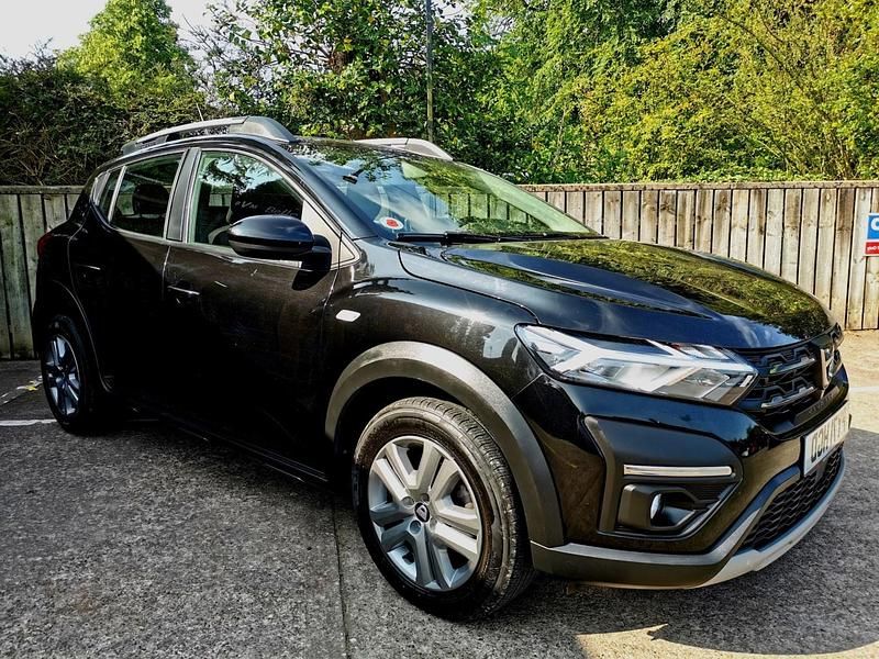 Black Used 2022 Dacia Sandero Comfort Hatchback | £11,995 (A bit pricey) - Image 1/4