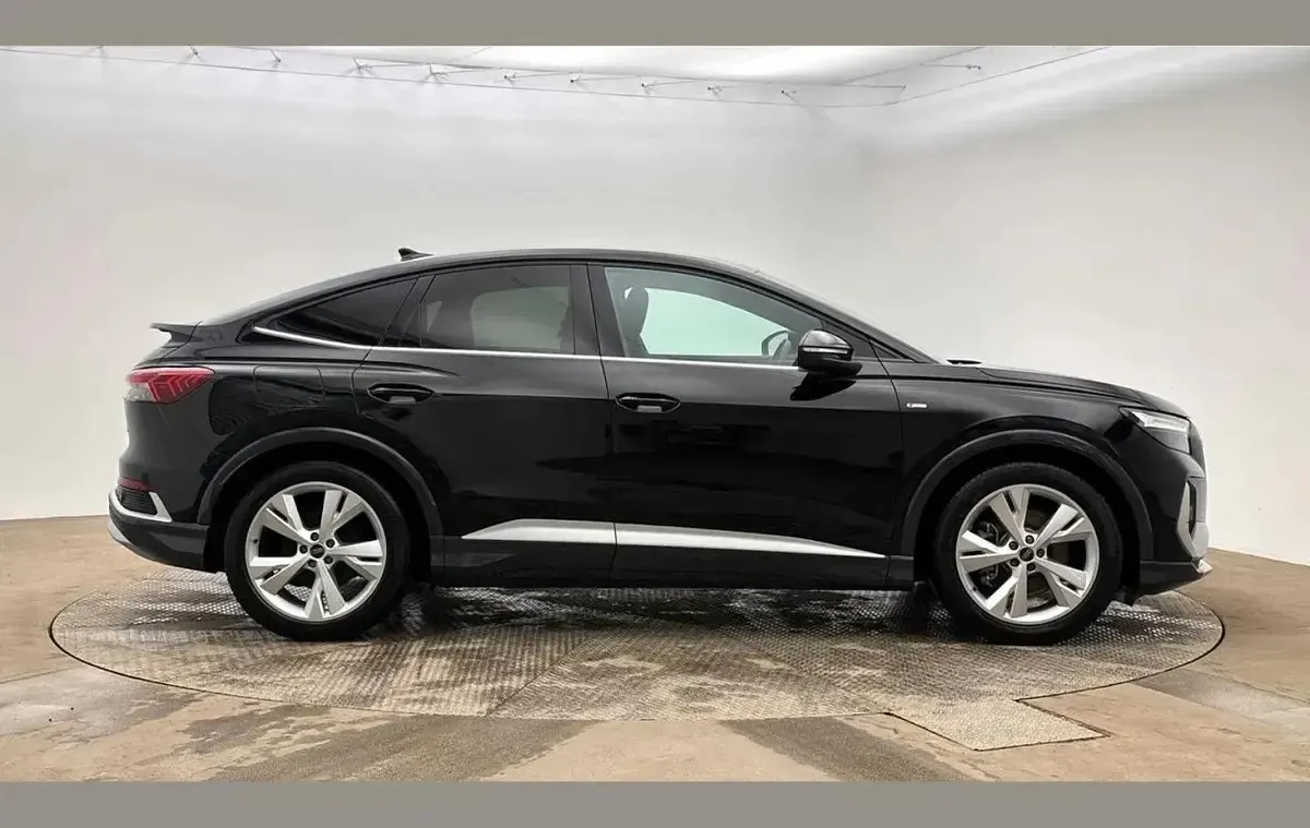 Used Audi Q4 e-tron S-Line 150 kW (204 HP) 2023 Black SUV