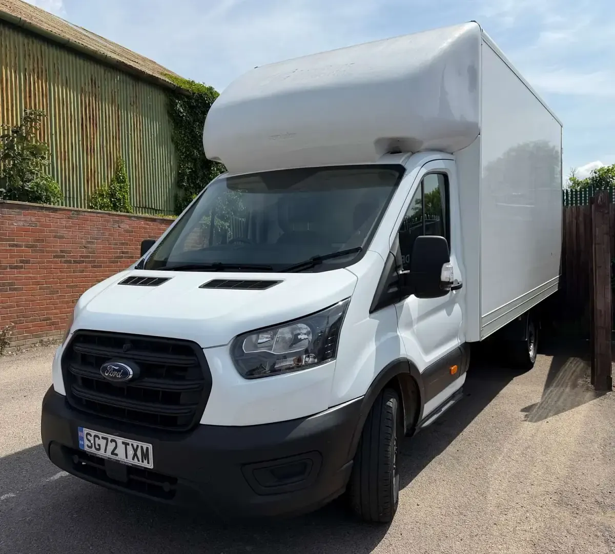 Used Ford Transit 130 HP (95 kW) 2022 White Van