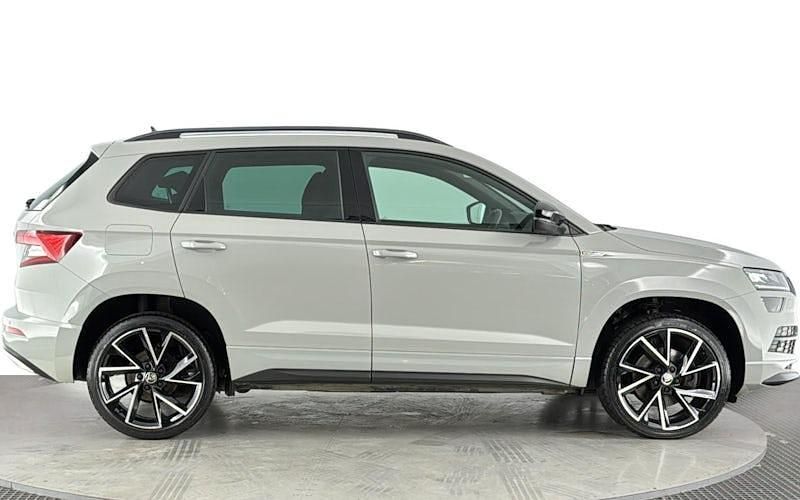 Used Skoda Karoq SportLine 150 HP (110 kW) 2021 Grey SUV