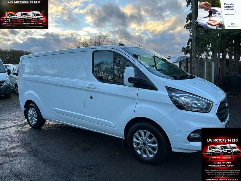 Used Ford Transit Custom Limited 130 HP (95 kW) 2021 White Van