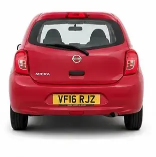 Begagnad Nissan Micra 2016 Röd Halvkombi
