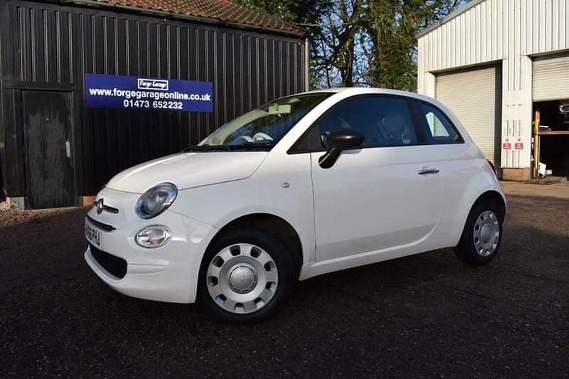 Used Fiat 500 Pop 69 HP (50 kW) 2016 White Hatchback