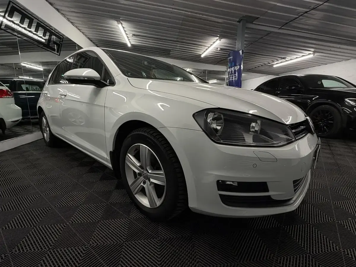 Used VW Golf VII Edition 150 HP (110 kW) 2016 White Hatchback