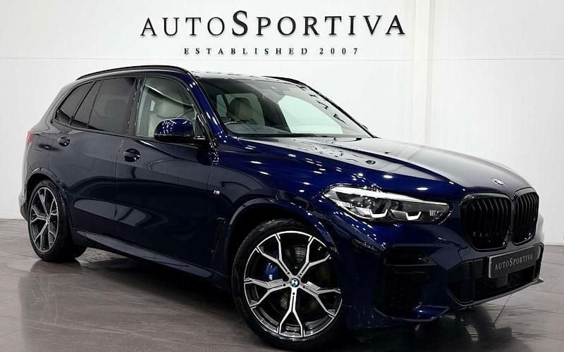 Blue Used 2022 BMW X5 M Sport SUV | £45,400 (Super price) - Image 1/4