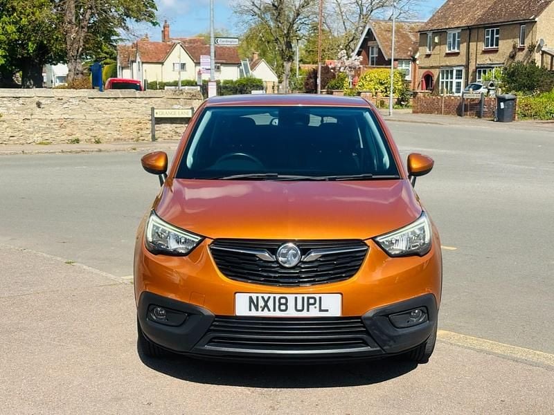 Used Vauxhall Crossland X 81 HP (59 kW) 2018 Orange SUV