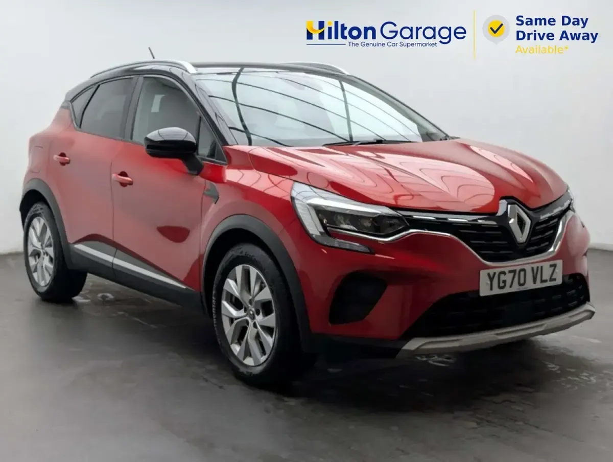 Usado Renault Captur Iconic 101 HP (74 kW) 2020 Vermelho SUV