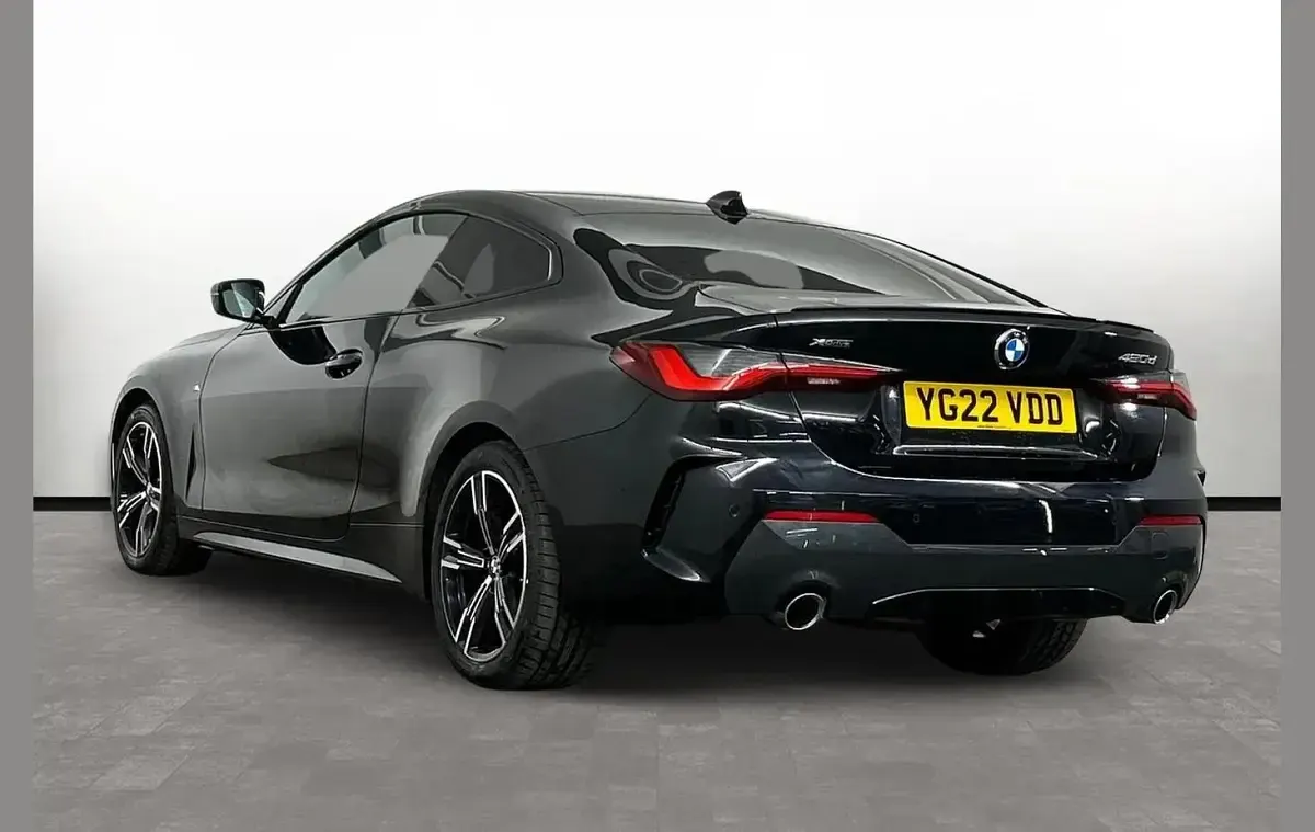 Begagnad BMW 420 M Sport 190 HK (139 kW) 2022 Svart Sportkupé