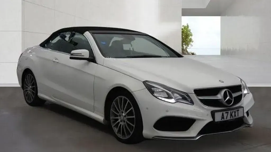 Used Mercedes E220 AMG 2013 White Cabriolet