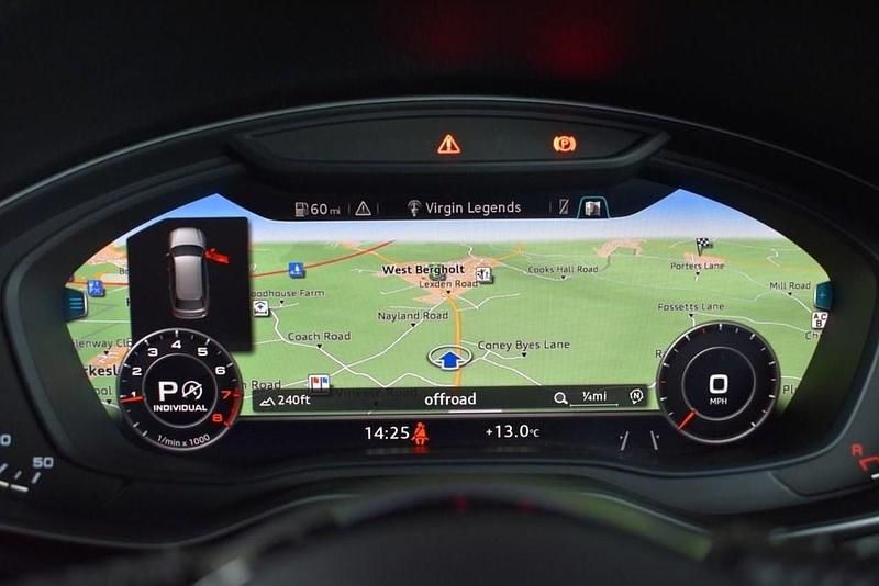 Used Audi A4 Black Edition 252 HP (185 kW) 2017 White Estate