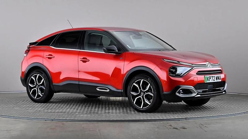 Red Used 2022 Citroën e-C4 Shine Hatchback | £13,498 (Fair price) - Image 1/3