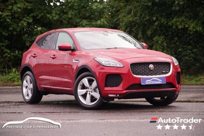 Red Used 2018 Jaguar E-Pace R-Dynamic SUV | £16,199 (Good price) - Image 1/4