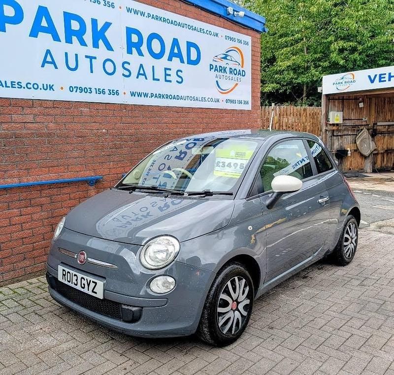 Grey Used 2013 Fiat 500 Hatchback | £3,495 (Good price) - Image 1/4