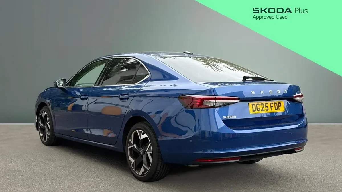 Used Skoda Superb SE L 150 HP (110 kW) 2025 Blue Hatchback