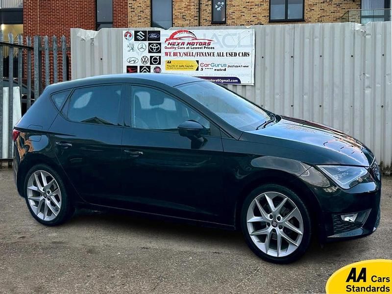 Used Seat Leon FR 150 HP (110 kW) 2016 Black Hatchback