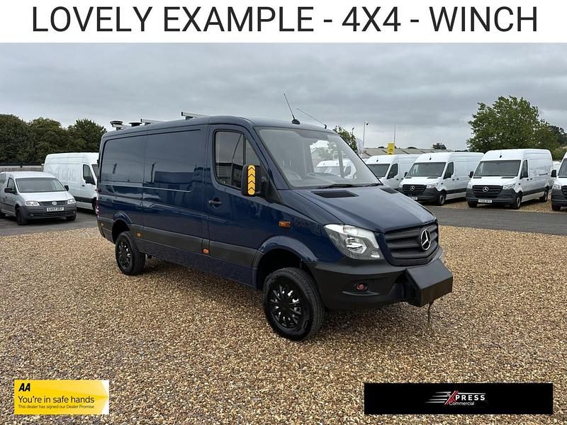 Blue Used 2017 Mercedes Sprinter Van | £16,650 - Image 1/4