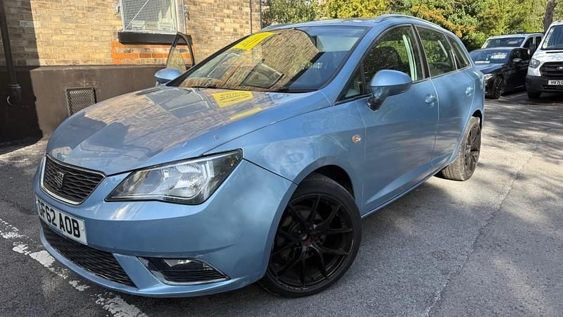 Begagnad Seat Ibiza ST SE 105 HK (77 kW) 2012 Blå Kombi