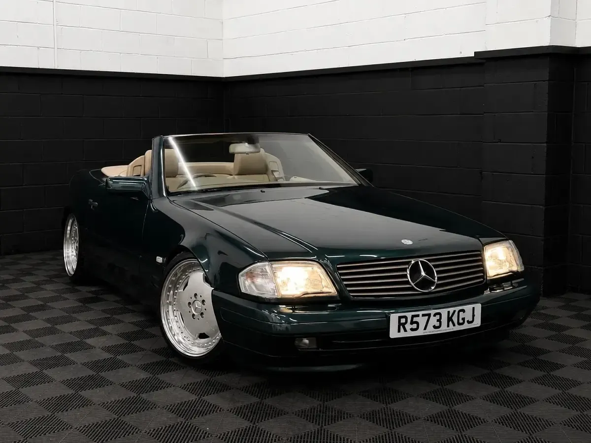 Used Mercedes SL320 1997 Green Cabriolet