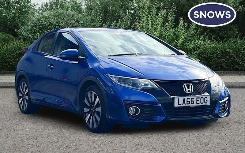 Used Honda Civic SE Plus 141 HP (103 kW) 2016 Blue Hatchback